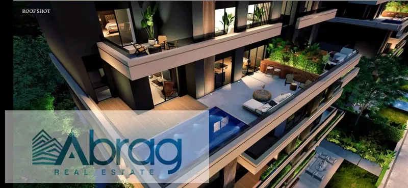Two-bedroom apartment in Sheikh Zayed, La Colina compound, with outstanding installments and the lowest price in the market, in a very special location.