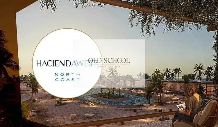 north coast Standalone Villa sea view 197 sqm for sale semi finished in Hacienda west north coast
