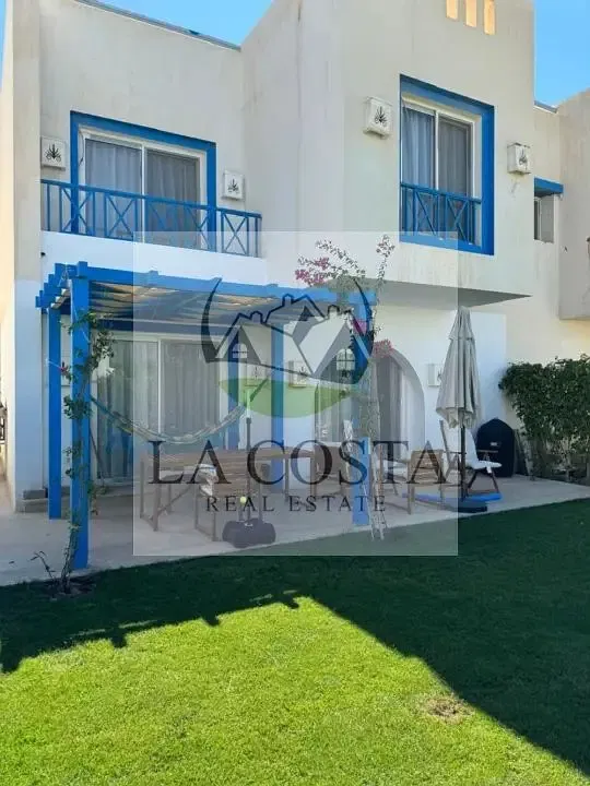 resale for quick sale twin house in mountain view ras Alhekma in a big view lagoon