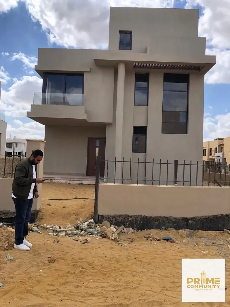 Standalone villa type B fully finished ultra super lux finishing Modern for sale in amazing location in O West 6 October city