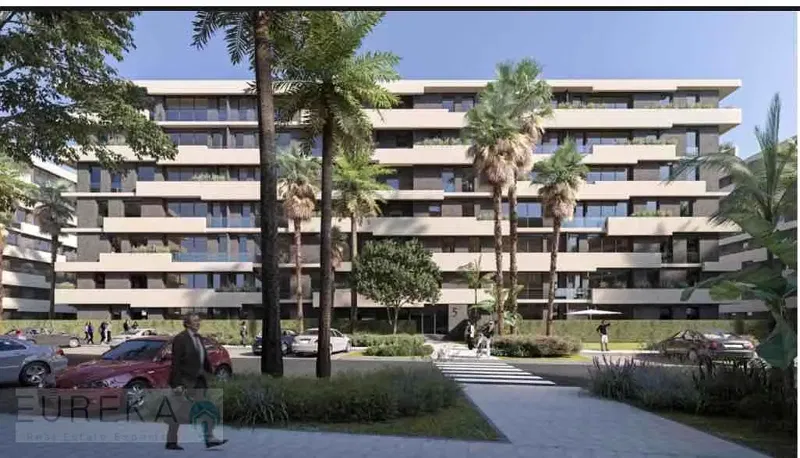 Apartment for sale in Al Burouj Compound, Orien Phase — 100 sqm + 90 sqm private garden.