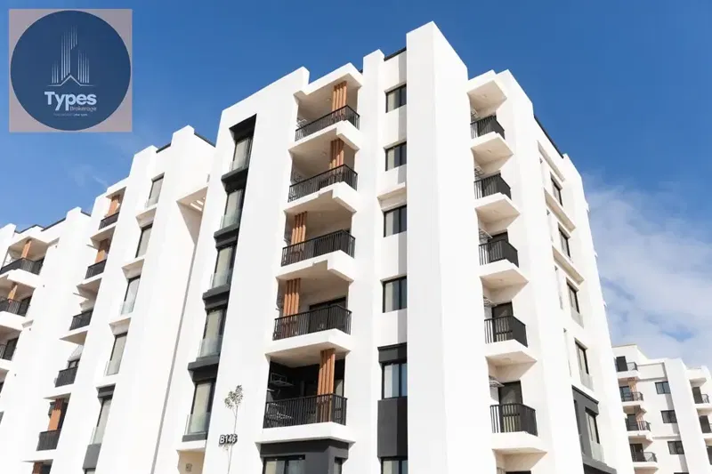 Apartment for sale in Bliss Gate Compound, Sheikh Zayed, 130 sq m, third floor, 3 bedrooms, 2 bathrooms, fully finished