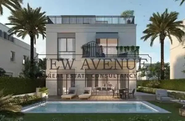 Standalone villa with installments for sale in Belle vie Emaar landscape view