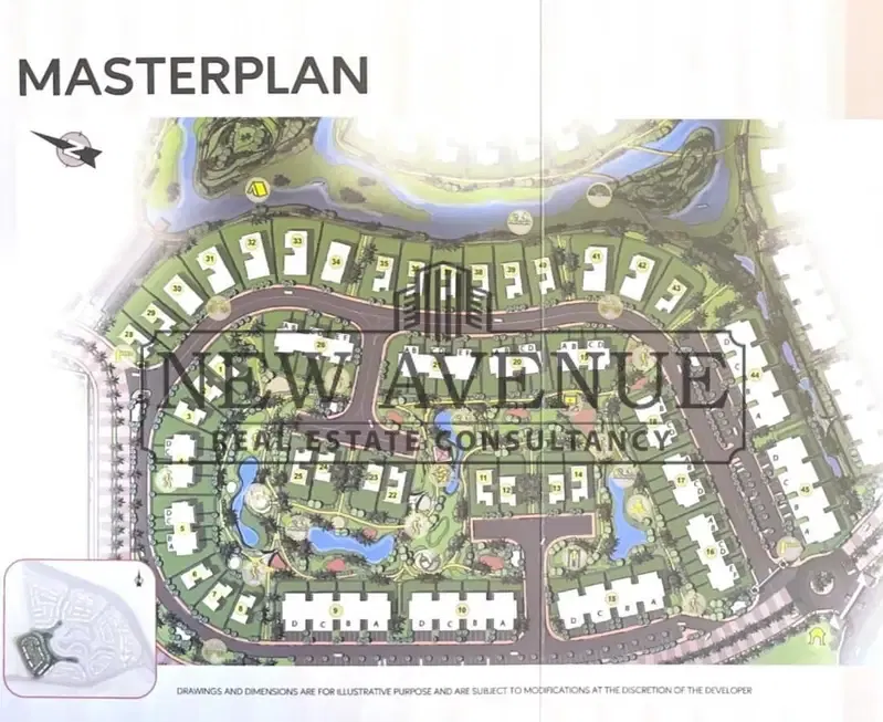 Resale Townhouse Villa Prime Location directly on Landscape Delivery One Year at Telal East