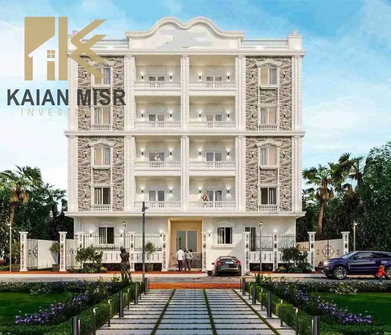 A stunning 150 sqm apartment for sale right next to the Freedom Road and all services in El Shorouk City.