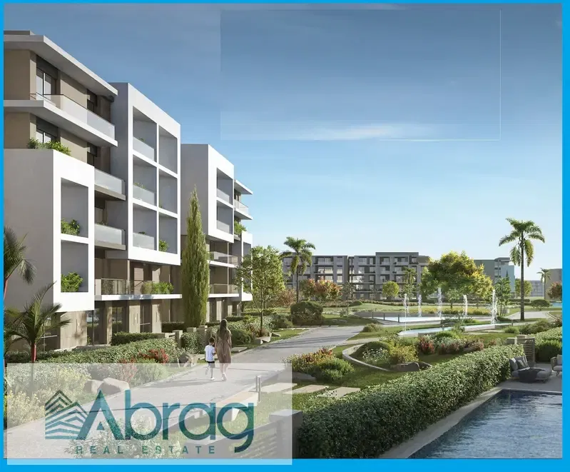 For sale, an apartment of 108m with a 57m garden inside the تراس compound in Sheikh Zayed at a bargain price.