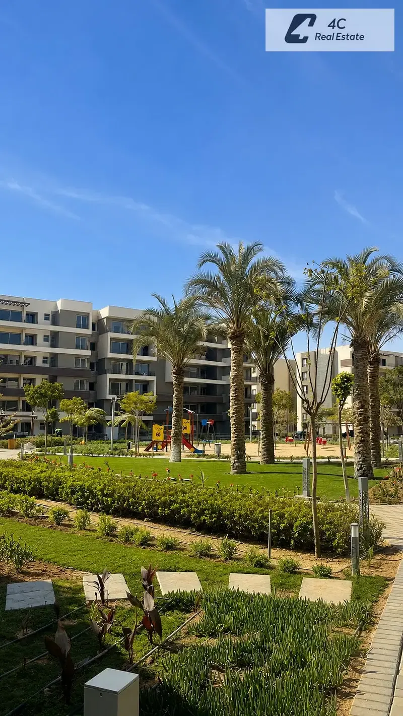 With lowest down payment, own a Apartment 70 m fully finished in the best location in the Fifth Settlement in palm hills new cairo