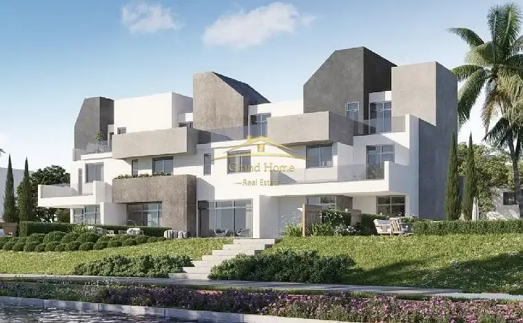 twin house for sale 246m at Rivers tatweer misr at new zayed beside dejoya and lugar and hills of one and jirian and elora and solana west