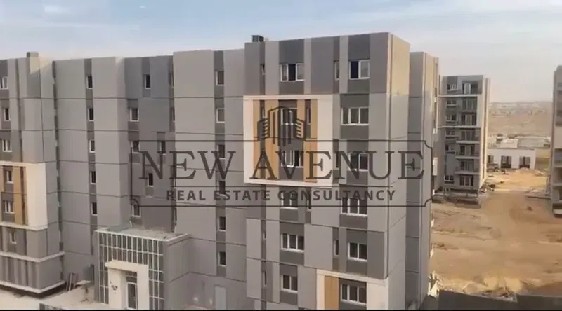 Apartment for sale at haptown park view ready to move with installments prime location core and shell at Mostakbal city
