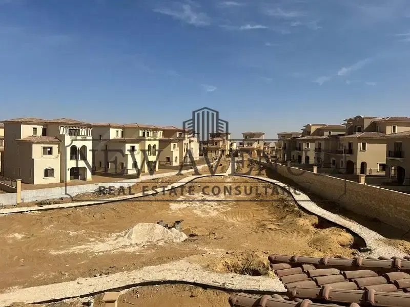 Twin House Ready to Move bahary for Sale in Opal City Gate qatari diar overlooking Landscape View