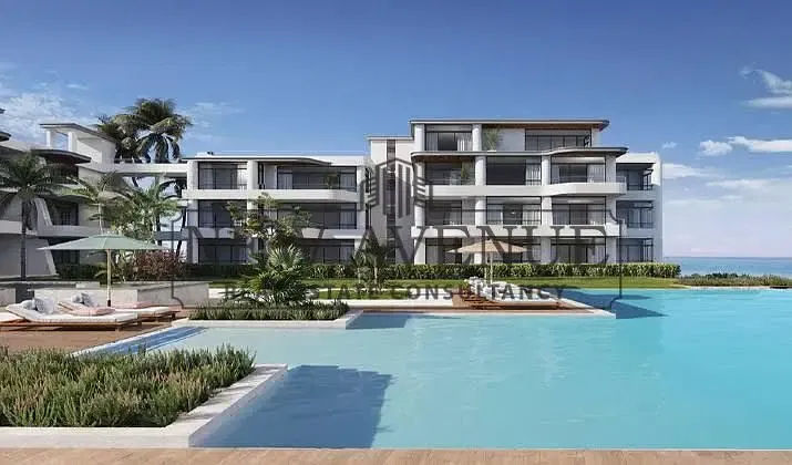 Ready To Move Loft water town house for sale in sodic June Ras El-Hikmah Very prime location Direct On Lagoon Bahary Fully Finished with AC’s