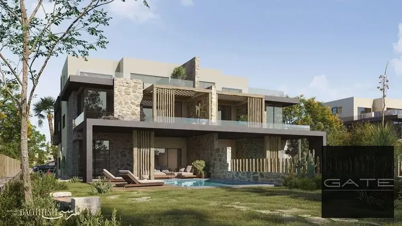 Lowest price resale twin house for sale in Marsa Bagoush, North Coast, Prime Residence with lagoon view – unfinished, delivery 2027