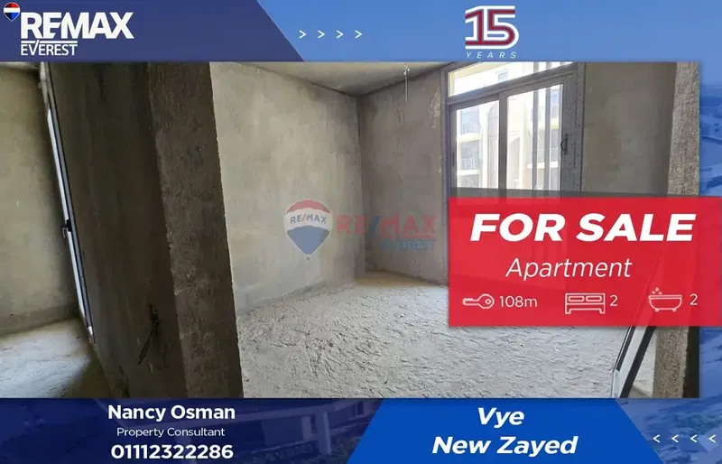 Apartment in VYE Sodic New Zayed – Ready to Move