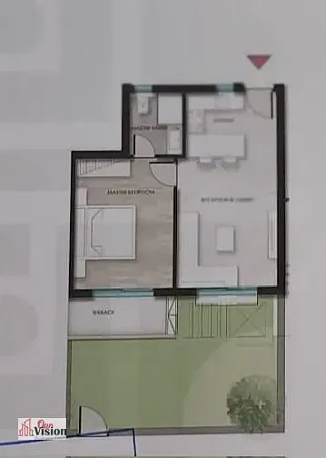 For sale in Badr El Din (Kayan) Ground floor 60 meters 35 garden 1 bedroom 1 bathroom Semi-finished Type F Landscape view Asking price 2,500,000 Insta