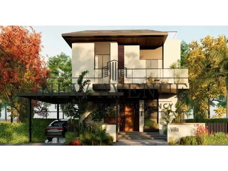 Below Market Price Standalone with Roof terrace view on pool and landscape Delivery in 2027 Long Term Installment for sale in Telal East New Cairo