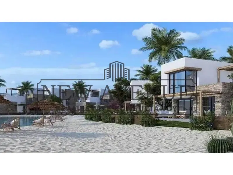 Standalone first row for sale with installment in salt Seaview 5 bedrooms 4 bathrooms full lagoon view with low downpayment by tatweer misr