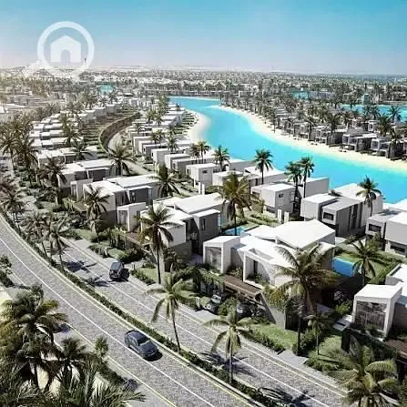 Azha North Townhouse Direct on Lagoons Delivery Q1/2027 Fully Finished in Ras el hekma 3 bedrooms 1 master