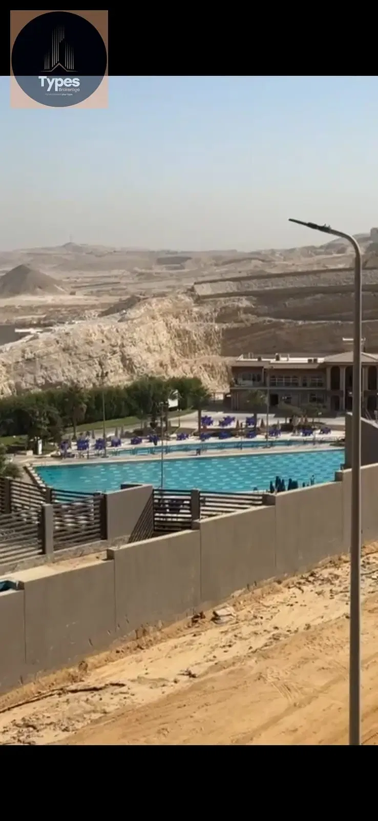 For sale: Resale, immediate occupancy, 197.5 sqm apartment, second floor, with a prime view of villas, swimming pool, and landscaped sea view. Semi-fi