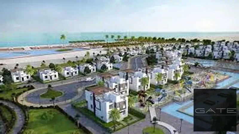 Lowest price chalet for sale (resale) | Ground floor with garden, two bedrooms in Mountain View Cresta Direct Lagoon, half the company price