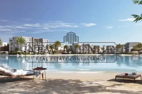 Prime Water Chalet For Sale Direct On The Lagoon Fully Finished with ACs at Silver Sands By ORA Delivery 2027