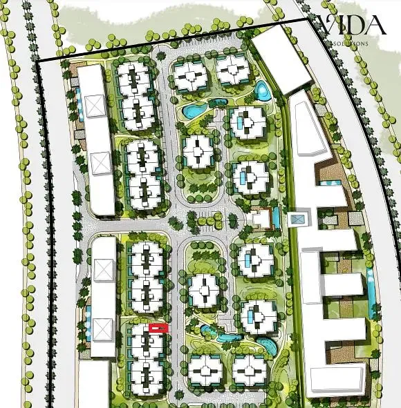 For sale Apartment 125 m Corner La Colina Compound Sheikh Zayed on top of hill with the best location cheaper than the company price of 3 million