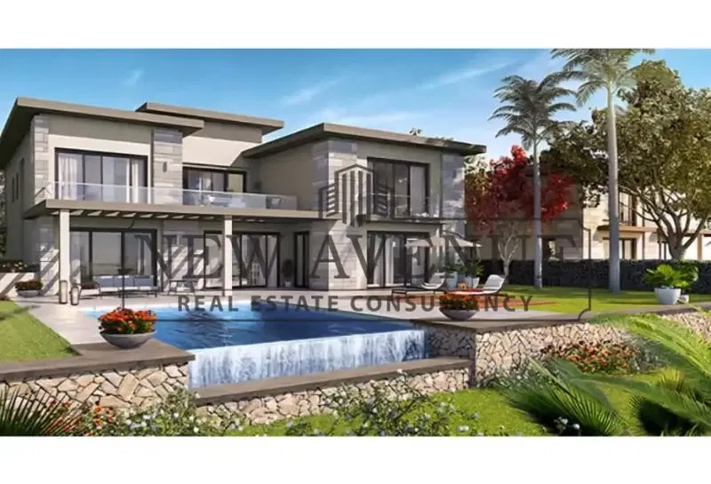 Twin house for sale in Swan lake residence with installments Delivery 2027