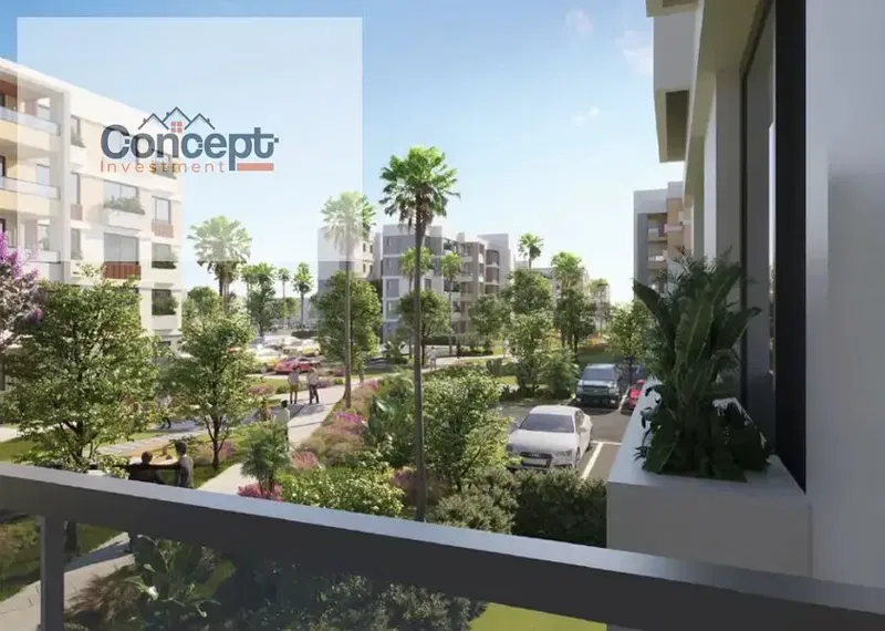 Apartment 132sqm Fully Finished With Ac's Overlooking Landscape For Sale In Al - Burouj Compound