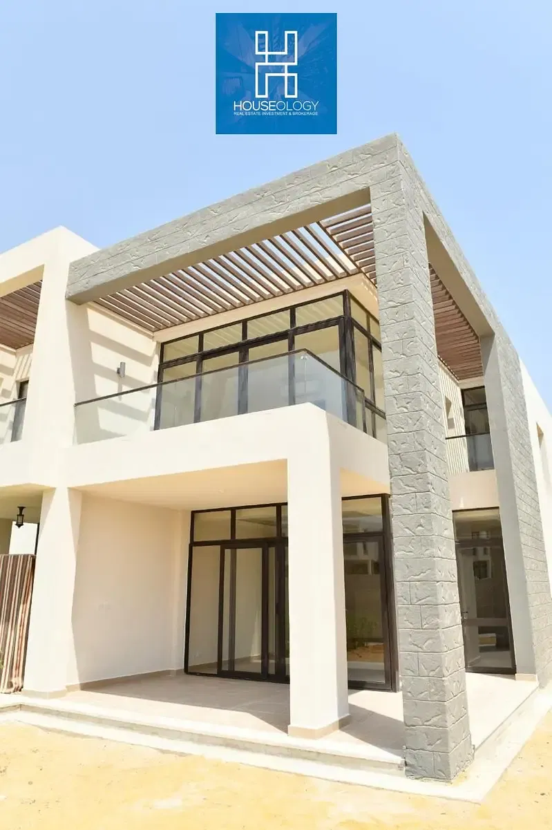 Twin house, first row lagoon, for sale in Azha Ain Sokhna, ready to move, furnished, at a bargain price in the Tucana Village phase