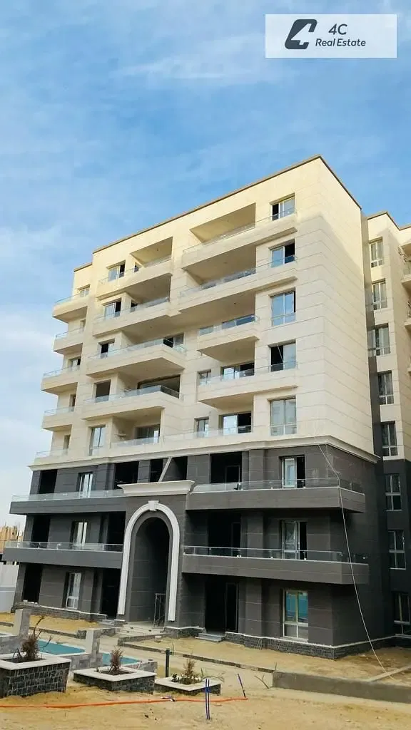 Studio apartment for only 2 million with a down payment and the rest in installments in Dejoya Compound, NewCapital - on Bin Zayed Axis-view landscape