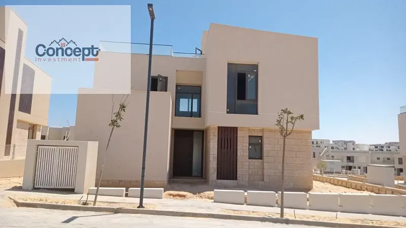 Standalone Villa Ready to move for Sale | June by Sodic | Corner | Direct Sea View north coast