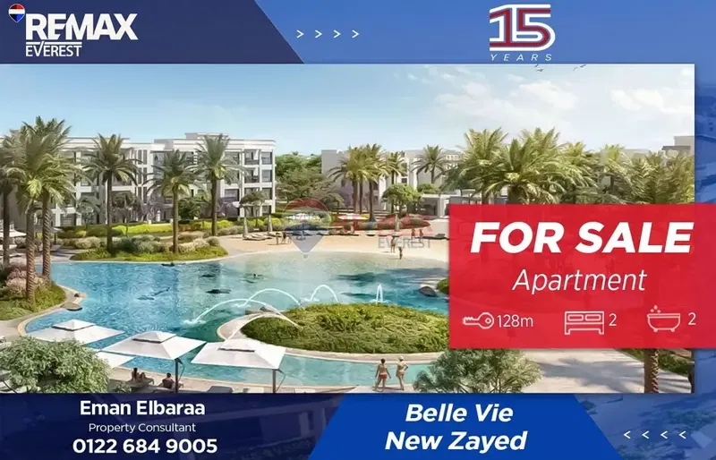 Apartment 128m For Sale At Belle Vie - New Zayed