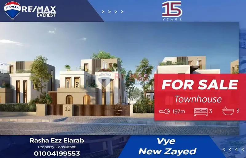 Elegant Townhouse for Sale in VYE – Ready to Move