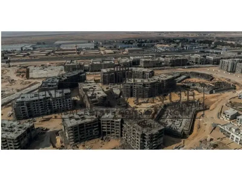 ground duplex with installments prime location in swan lake residence by hassan allam in new cairoSwanlake res Iris Duplex ground Bua 320 Garden