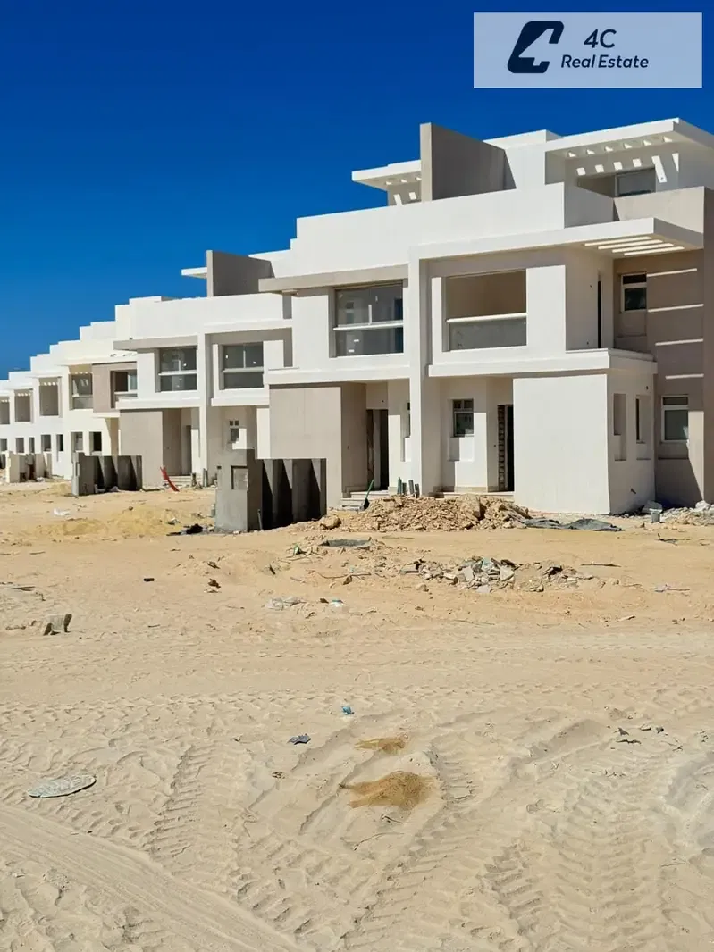 Townhouse for sale in Seashore Hyde park Ras El hekma North Coast with lowest price in market