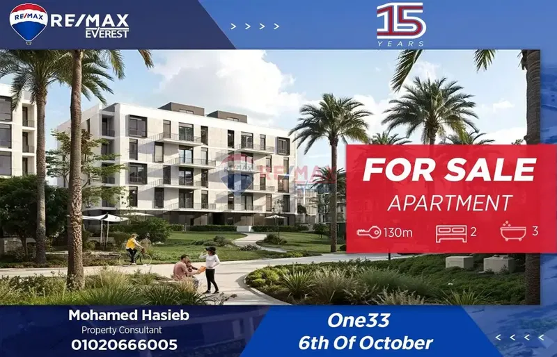 Modern Living Opportunity in One33 – Prime Location in 6th of October