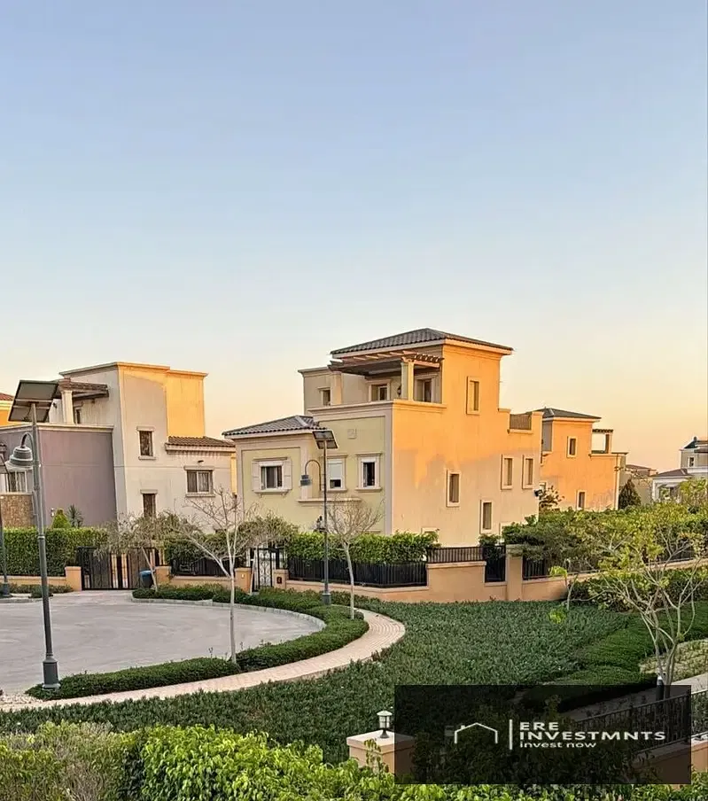 Installment plan available for the longest payment period. Detached villa for sale in the best location within Mivida - Views, at a price lower than t