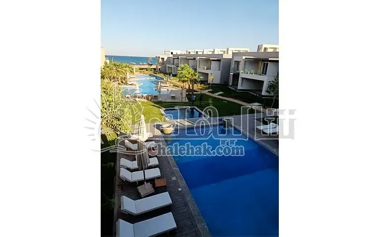 Chalehak – Ground Floor Chalet 50 sqm with Private Garden for Sale in Boho Resort, Ain Sokhna – Special Price – Installments