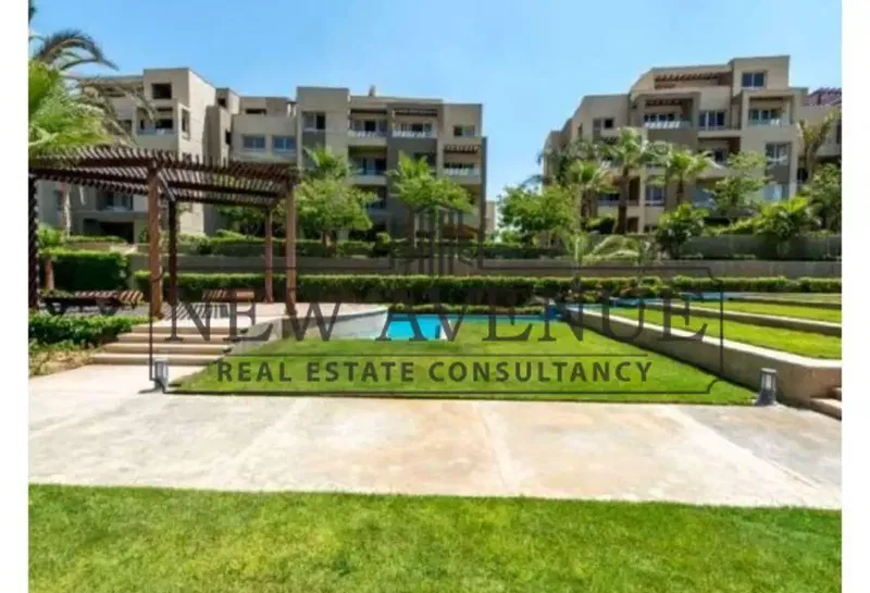 With Lowest Down payment Town House Corner semi Finished with landscape View for sale in The Valleys Haptown Mostakbal City