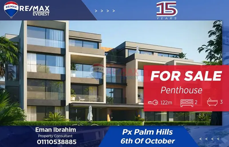 Prime Location Penthouse for Sale in PX – Palm Hills