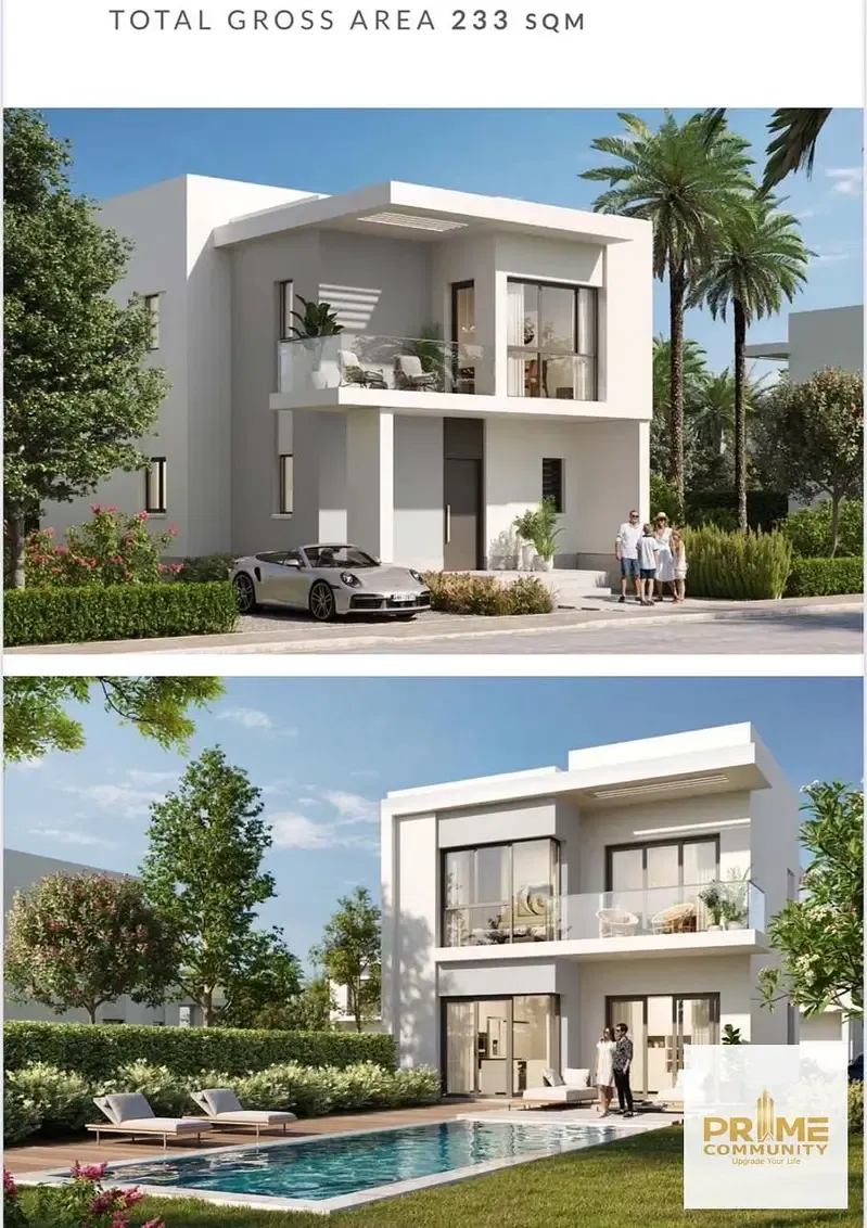 Standalone Haven villa fully finished resale in Cairo Gate Emaar in very prime location for sale in New Zayed city