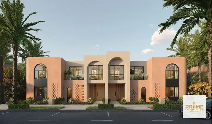 Corner townhouse for sale below the original price FULLY FINISHED in prime location in Ogami SODIC North coast Ras al Hikma