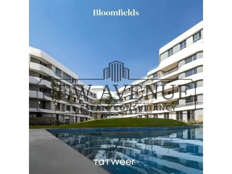 Studio for sale at Bloomfields Mostakbal city with Very prime location Semi finished delivery this year 2026