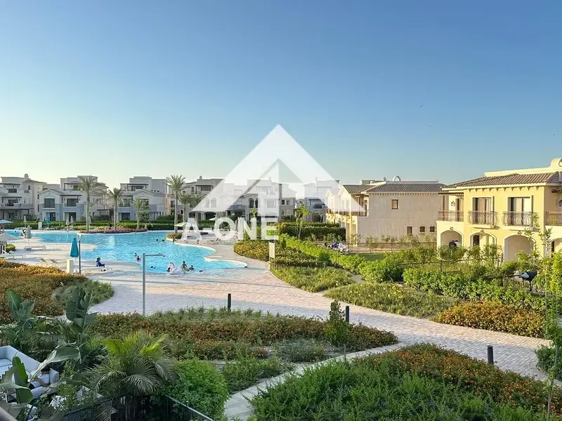 Enjoy serene living in Marassi – a fully finished townhouse with lagoon views, modern interiors, and a prime North Coast address.
