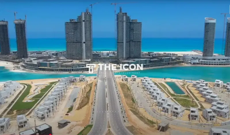 Apartment 4 bedrooms for resale in The Gate - New Alamein in Al Alamein by City Edge Developments fully finished