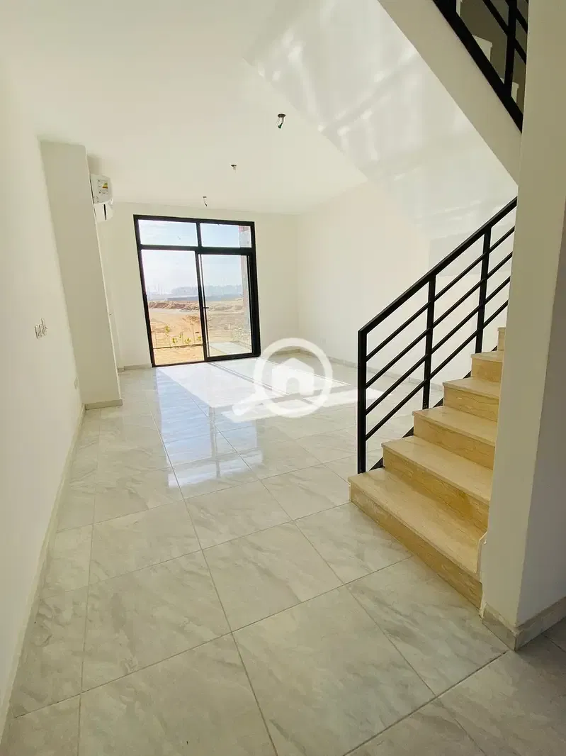 Fully finished Townhouse for sale Under Market Price for sale with down payment and installments over years in Reportage Monte Napoleon Mostakbal City