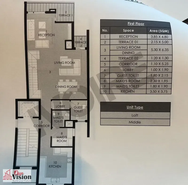 Duplex for sale in Ivoire Pre Sheikh Zayed دوبلكس للبيع في ايفوري بري الشيخ زايد